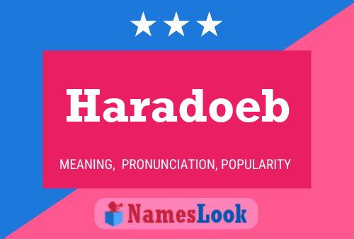 ملصق اسم Haradoeb