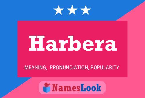 ملصق اسم Harbera