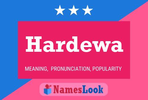 ملصق اسم Hardewa