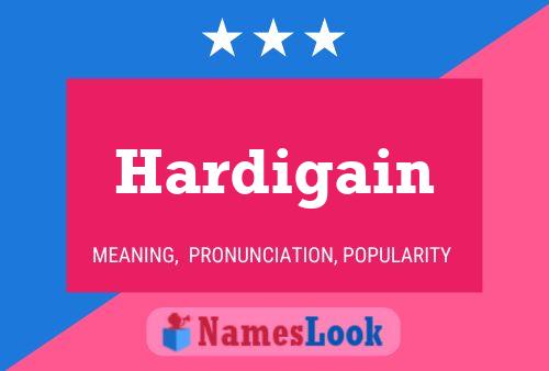 ملصق اسم Hardigain