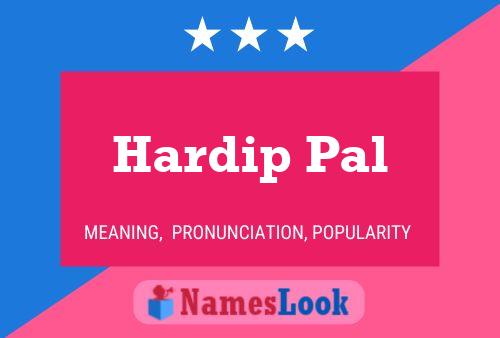 ملصق اسم Hardip Pal