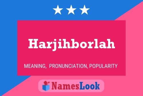 ملصق اسم Harjihborlah