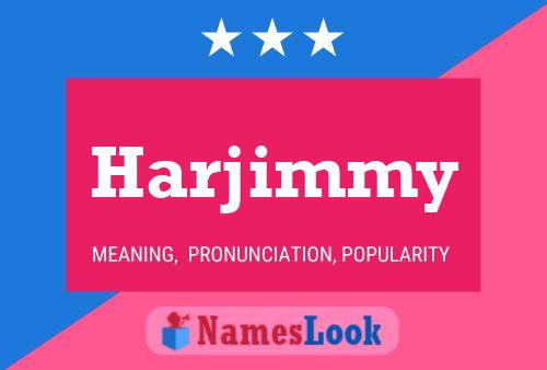 ملصق اسم Harjimmy