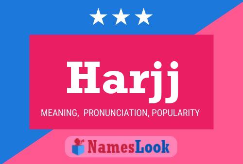 ملصق اسم Harjj