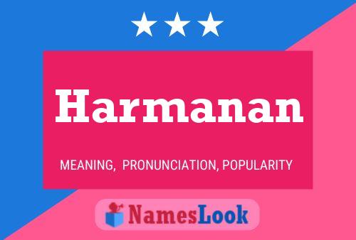 ملصق اسم Harmanan