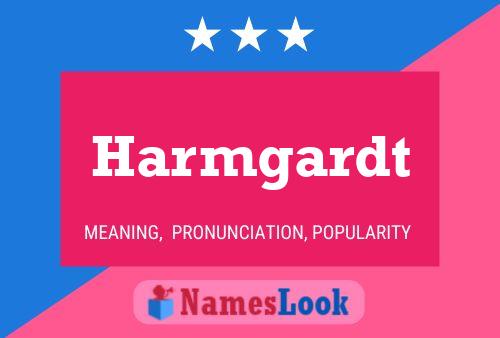 ملصق اسم Harmgardt