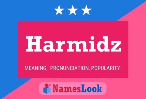 ملصق اسم Harmidz