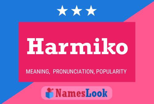 ملصق اسم Harmiko