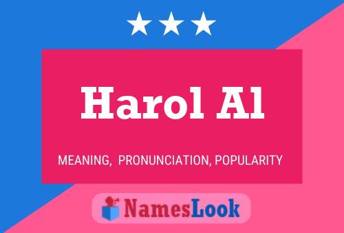 ملصق اسم Harol Al