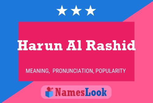 ملصق اسم Harun Al Rashid