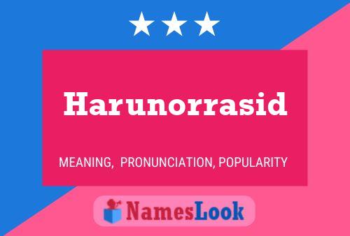 ملصق اسم Harunorrasid