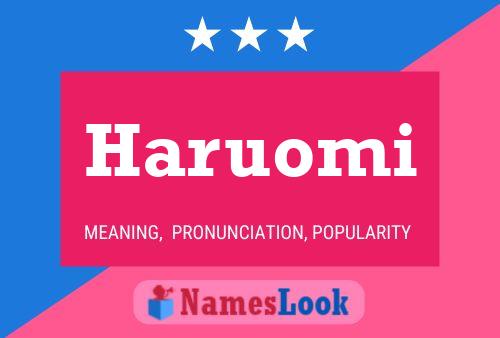 ملصق اسم Haruomi