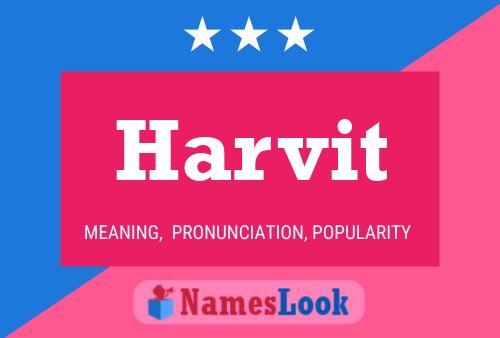 ملصق اسم Harvit