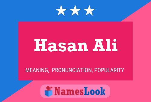 ملصق اسم Hasan Ali