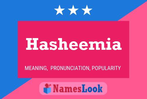 ملصق اسم Hasheemia