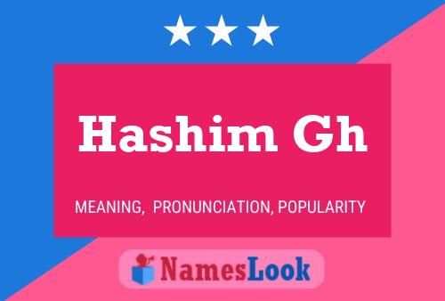 ملصق اسم Hashim Gh