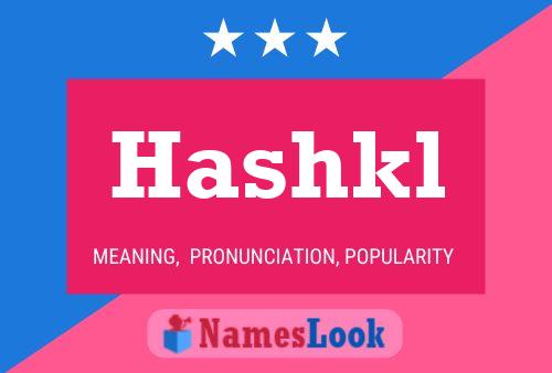 ملصق اسم Hashkl