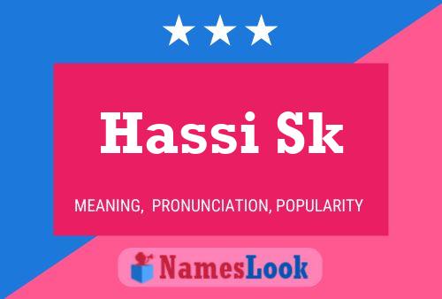 ملصق اسم Hassi Sk