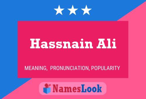 ملصق اسم Hassnain Ali