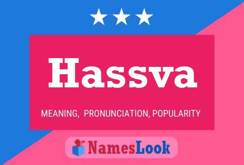 ملصق اسم Hassva