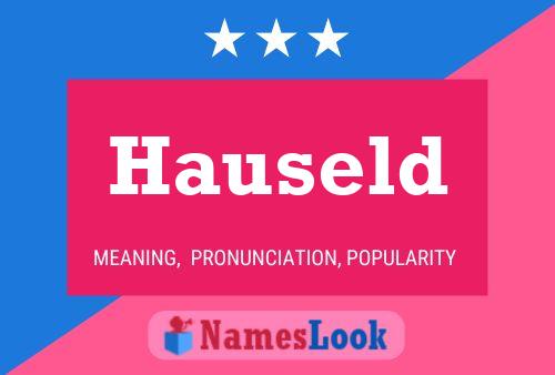 ملصق اسم Hauseld