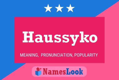 ملصق اسم Haussyko