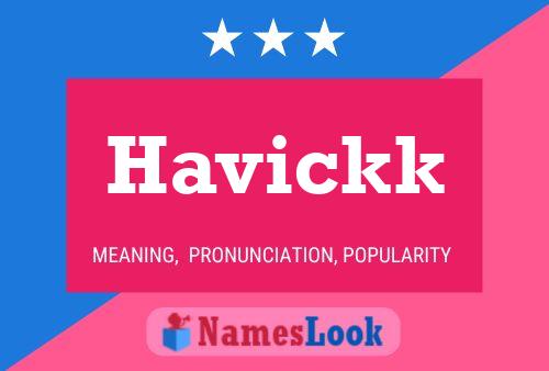 ملصق اسم Havickk