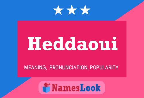 ملصق اسم Heddaoui