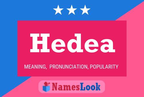 ملصق اسم Hedea