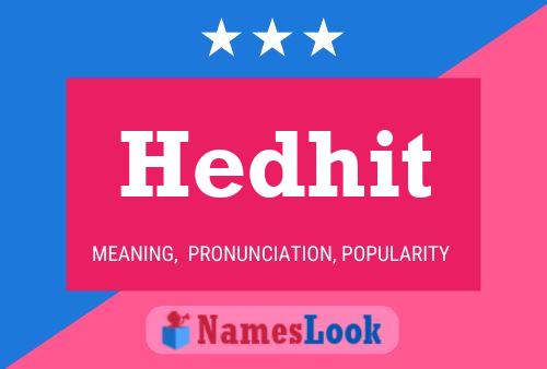 ملصق اسم Hedhit