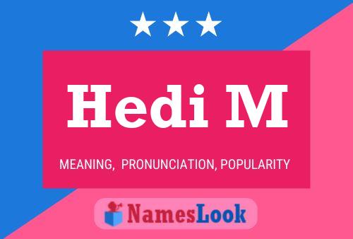 ملصق اسم Hedi M