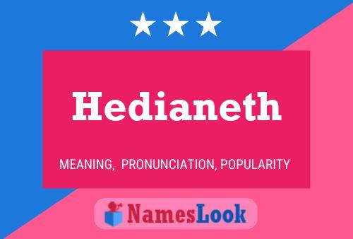 ملصق اسم Hedianeth