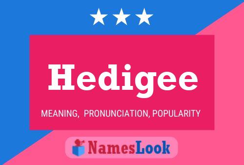 ملصق اسم Hedigee