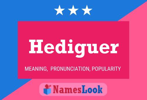 ملصق اسم Hediguer