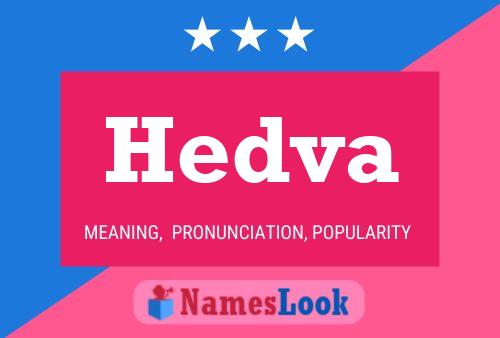 ملصق اسم Hedva