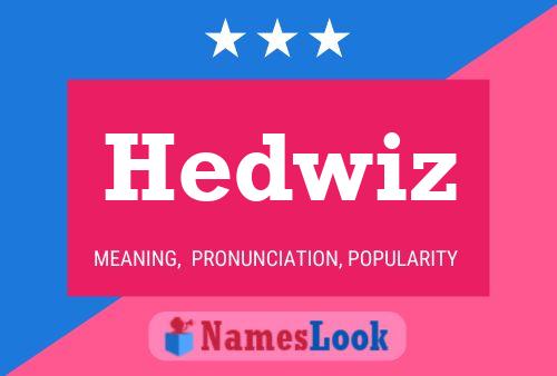 ملصق اسم Hedwiz