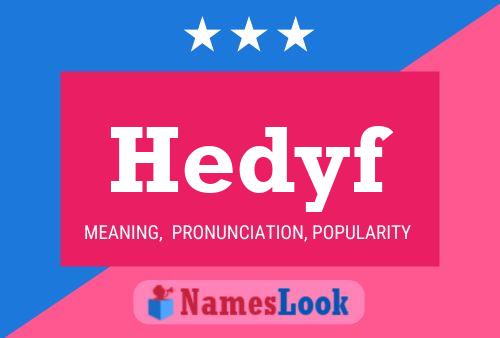 ملصق اسم Hedyf