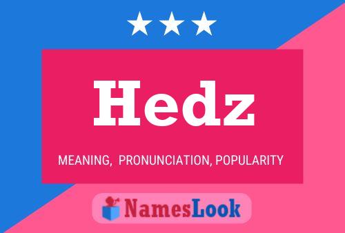 ملصق اسم Hedz