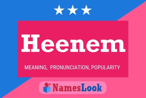 ملصق اسم Heenem