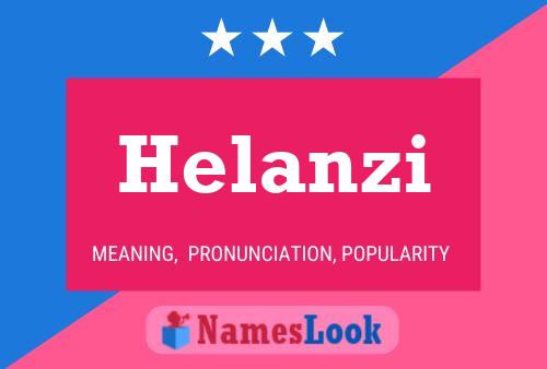 ملصق اسم Helanzi