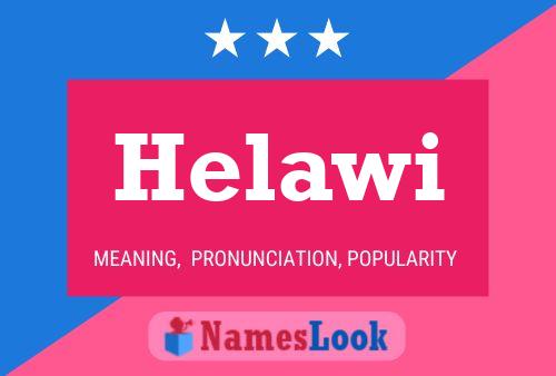 ملصق اسم Helawi