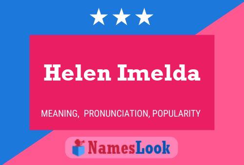 ملصق اسم Helen Imelda