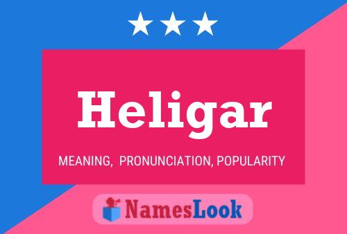 ملصق اسم Heligar