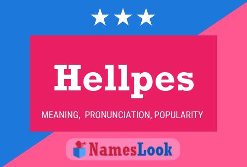 ملصق اسم Hellpes