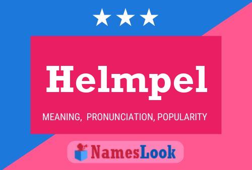 ملصق اسم Helmpel