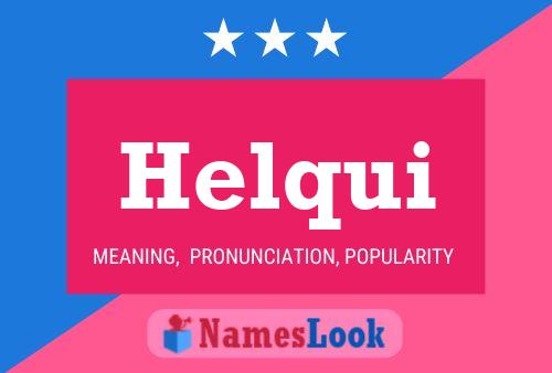 ملصق اسم Helqui