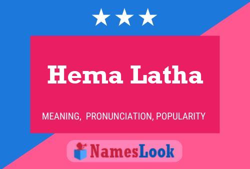 ملصق اسم Hema Latha