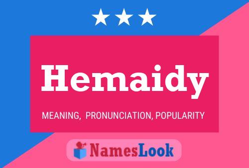 ملصق اسم Hemaidy