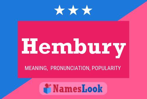 ملصق اسم Hembury