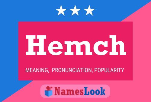 ملصق اسم Hemch